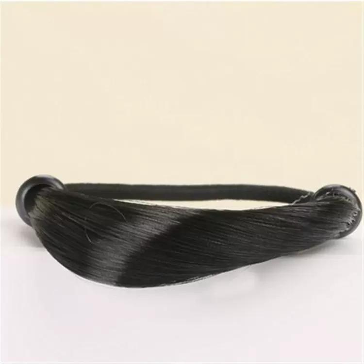 Twist Wig Braided Hair Band for Women Pigtail Type Rubber Bands Korean Style Hair Ring for Girl Hair Extension Ponytail Holder