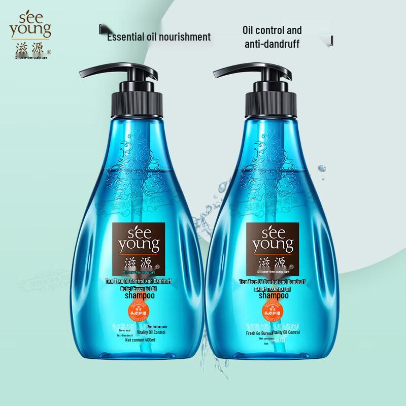 Seeyoung Tea Tree Oil Control Anti-Dandruff Silicone-Free Shampoo