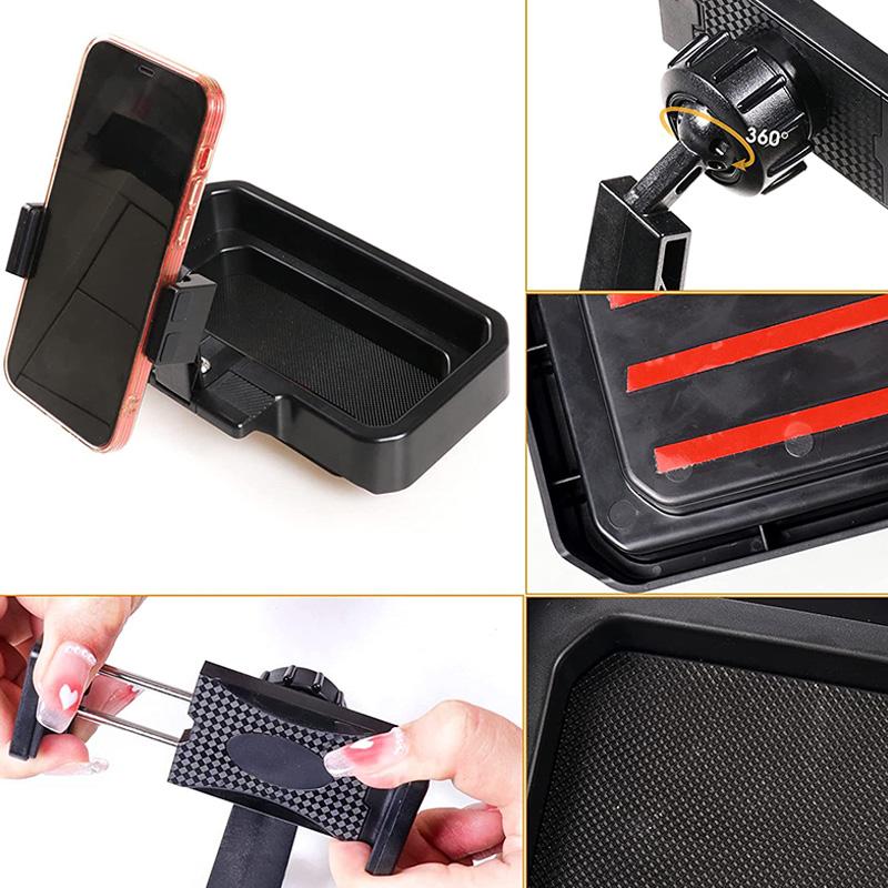 Cutie de Depozitare pentru Control Central Auto Suport Telefon Mobil Pentru Ford Bronco 2024+ Cutie de Depozitare Multifuncțională Accesorii Interioare Auto