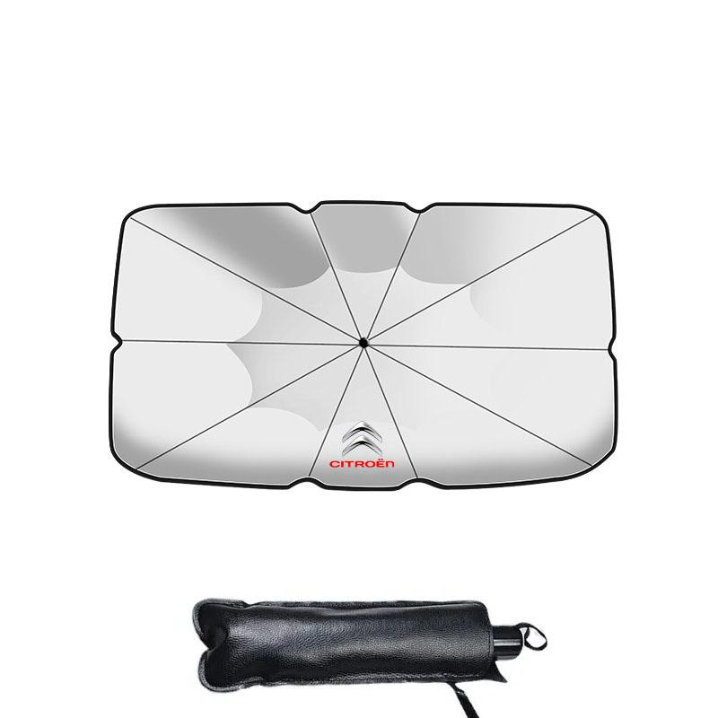 Car Windshield Sunshade Umbrella Protector Parasol Foldable For Citroen C3 C5 Aircross DS3 Crossback C4 Cactus Picasso Berlingo