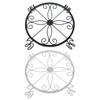 Vintage Style Metal Plant Stand Flower Pot European Flower Pot Display Holder Shelf Home Garden Balcony Simple Design