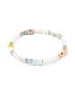 Polalita Color Dot Crystal Bracelet (Plt-Br-063_Wt)