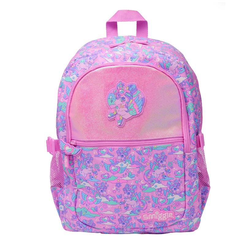 Smiggle Australia Large Capacity Cartoon Backpack for Students