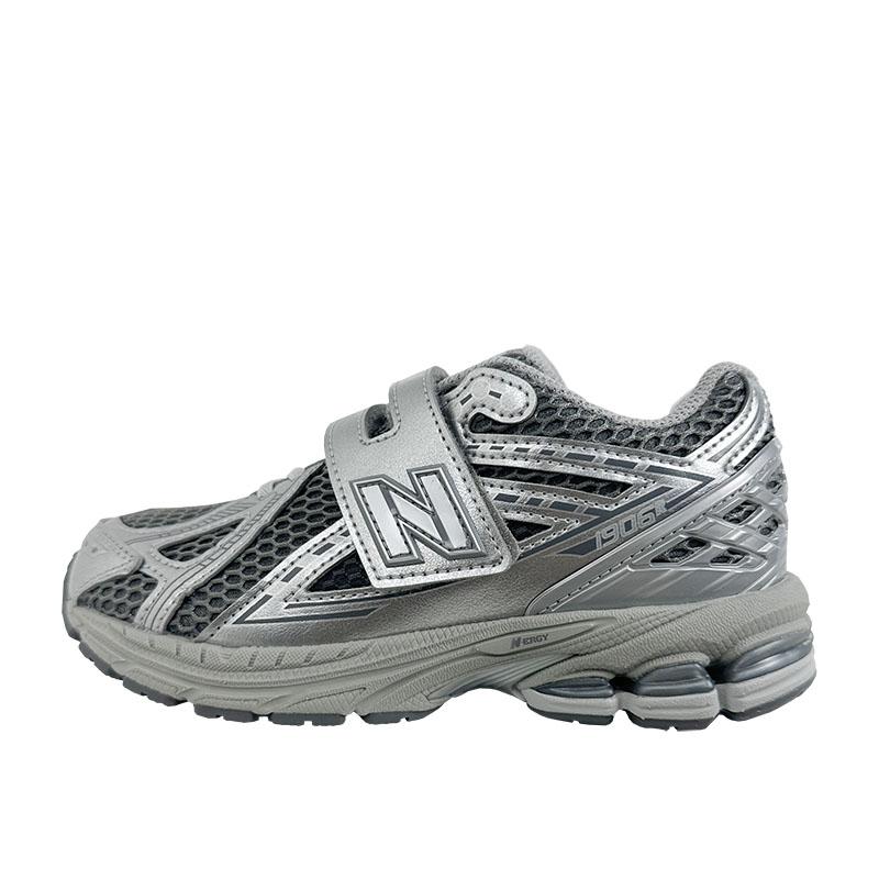 New Balance Nb 1906R Pu Fabric Trendy Versatile Low-Top Running Shoes Kids sneaker Silver PV1906EH