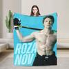 Heated Rivalry Blanket Ilya Rozanov Flannel Novelty Warm Throw Blankets for Home Summer,