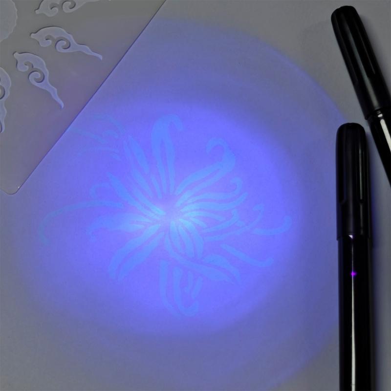 5 Pieces Invisible Fluorescent Pens Magic Secret Message Pens Invisible Ink Pen Party Gift Bag Filler for Birthday Party