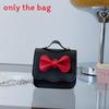 Fashion Girl Toddler Mini Crossbody Bag Pu Coin Purse With Butterfly Bow Decor