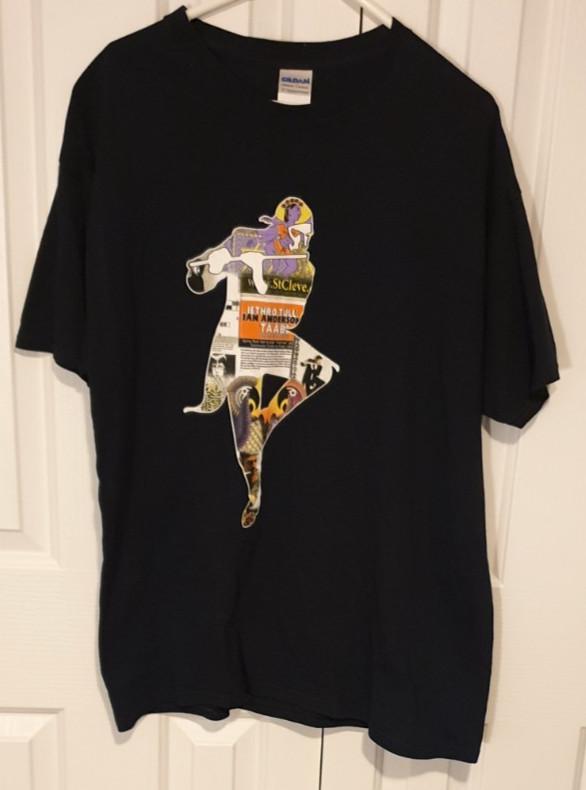 

JETHRO TULL#039S Ian Anderson Thick As A Brick Parts 1 amp 2012 Tour TShirt Sz Large Unisex T-Shirt M