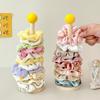 Vertical Wood Hair Tie Storage Rack Hair Accessories Display Stand Jewelry Hair Bands Storage Rack Organizer