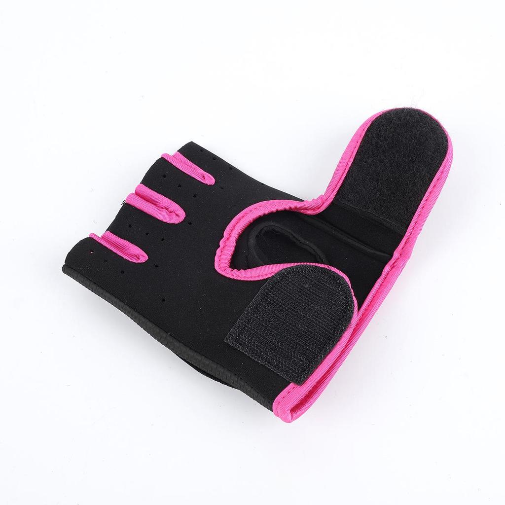 Unisex Anti-Blister Fingerless Fitness Gloves for Weightlifting, Dumbbells, and Cycling - Wear-Resistant, Non-Slip.