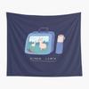 Cute Alpaca Tapestry Cartoon Alpaca Tapestry Wall Hanging for Living Room Bedroom Dorm Creative Animal Wall Blanket Tapestries