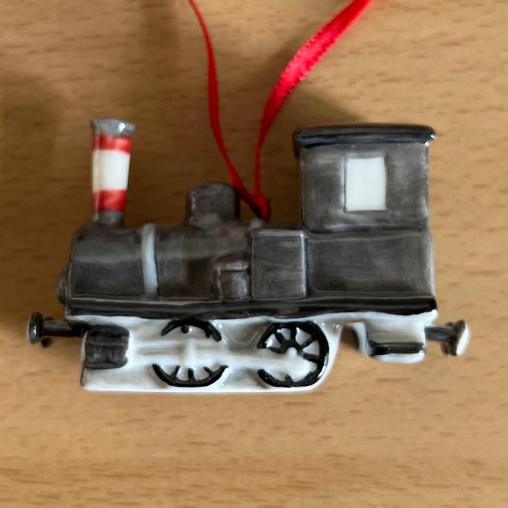 [Used] Royal Copenhagen Ornament 2004 Locomotive Figurine