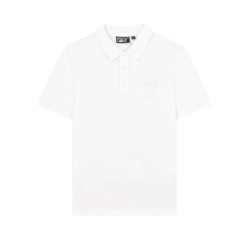 Мужские поло FILA Cloud White, воротник-поло, умеренный прямой крой, F11M438121FWT 175/96A/L