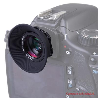 1.08x-1.60x Zoom Viewfinder Eyepiece Magnifier for Canon Nikon SLR Camera