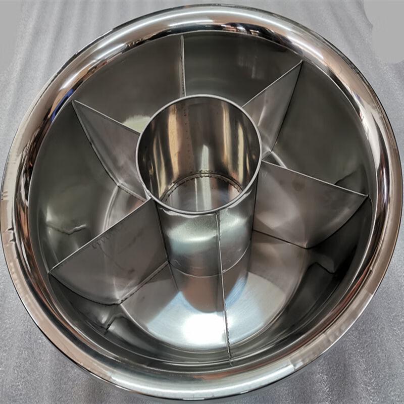 7-Compartment Stainless Steel Divided Hot Pot