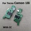 For Tecno Camon 18 USB Charging Dock Port Socket Jack Plug Connector Charge Board Flex Cable For Camon 18 18i 18T P Premier 18P