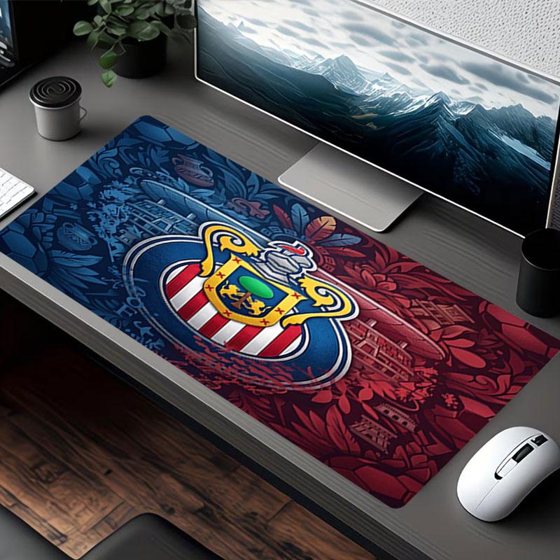 Club Deportivo Guadalajara Print Mouse Pad, for Keyboard Pad Laptop PC Mat for Office Home Use, Desk Decor, Perfect Birthday Gift for Gamers