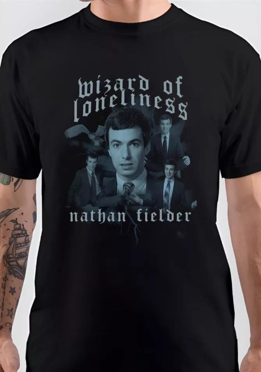 Nathan Fielder Wizard of Loneliness Nathan For You Unisex T-Shirt XL