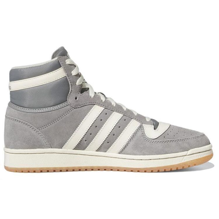 Adidas Originals Top Ten RB Slip Resistant Durable Mid-Top Sneakers Unisex Sneakers Gray White FZ6201