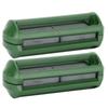 2pcs Cow Magnets Strong Plastic Shell Magnets for Trap Iron Substance in Livestock Stomach(HL Q9 )