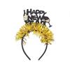 Party Decoration Christmas New Year Headpiece Star/Crown Glitter Hair Hoop  New Year Dress Up
