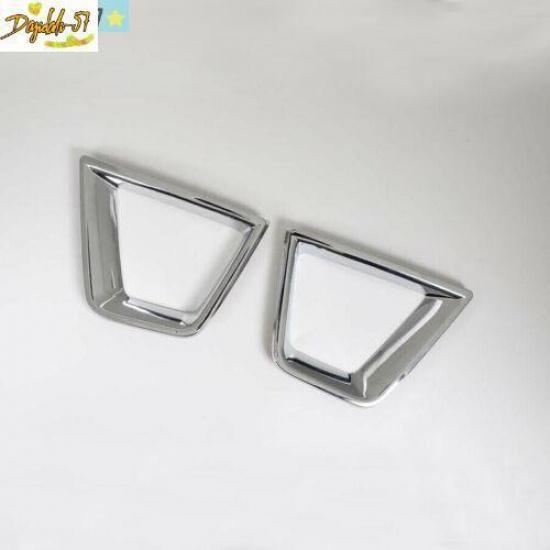 For Jeep Renegade   Chrome Front Side Turn Signal Light Lamp Cover Trim