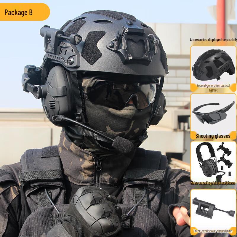 Sistema di Casco Tattico Veloce SF FCS-TACTICAL Gen 2