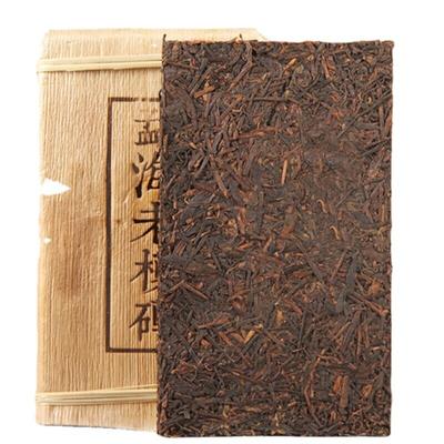 1000g Yunnan Ancient Tree Pu'er Ripe Tea Brick Natural Herbal Energy Tea Daily Wellness