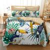 Dropship Digital Print HD Wolf Bedding 3D Tropical Rainforest Animals Duvet Cover Bed Linings Double King Size Comforter Cover