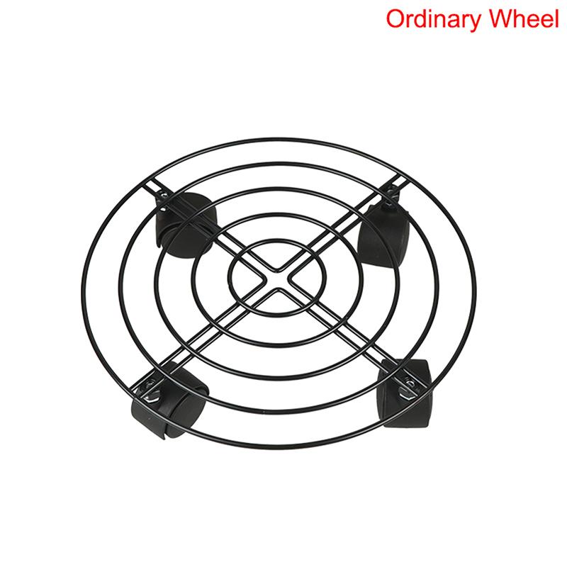 Plant Stands Indoor Metal Flower Pot Stand Heavy Duty Plants Holder With Four Wheels Plant Mobile Trolley For Corner Gardening