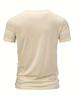 Summer Casual Loose Size 100% Cotton Black Print Round Neck Short Sleeve Classic Simplicity Men's T-shirts