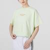 Nike Dri-FIT Allover Print Crew Neck Short Sleeve T-Shirt Women Tops Green DC5310-303