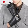 Pierre Cardin Men's Winter Touchscreen Lambskin Gloves