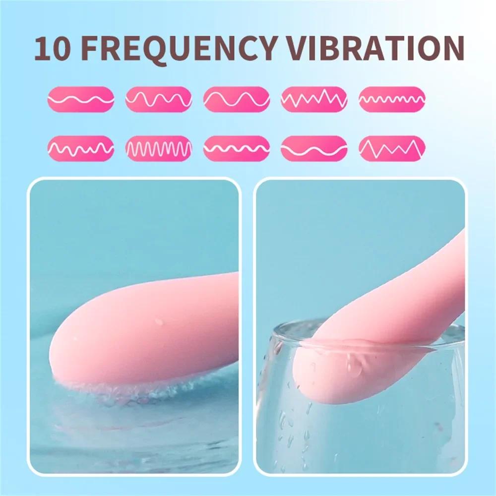10 Speed G Spot Vibrator for Women Adult 18+ Clitoral Stimulator Vaginal Vibrating Dildo Sex Toy Female Pleasure
