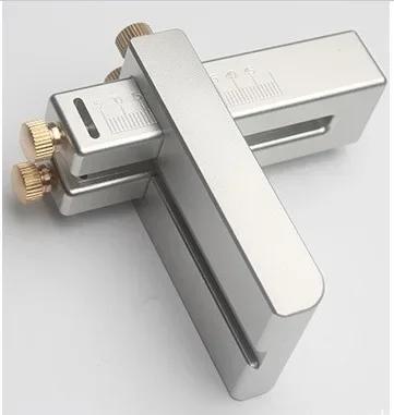 

Belt Cutter Aluminum Alloy Sandblasting Oxidation Mini Belt Cutter Manual Tanning Leather Tool Cutting Strip