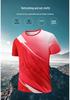 Men's and Children's Short Sleeve Sports Jersey for Badminton and Table Tennis - Summer Training and Competition Team Uniform