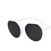 New Women Eye Protection Square Frame Sunglasses Retro Small Framed Brown Sun Glasses Ultra Light Blue Light Blocking Eyewear