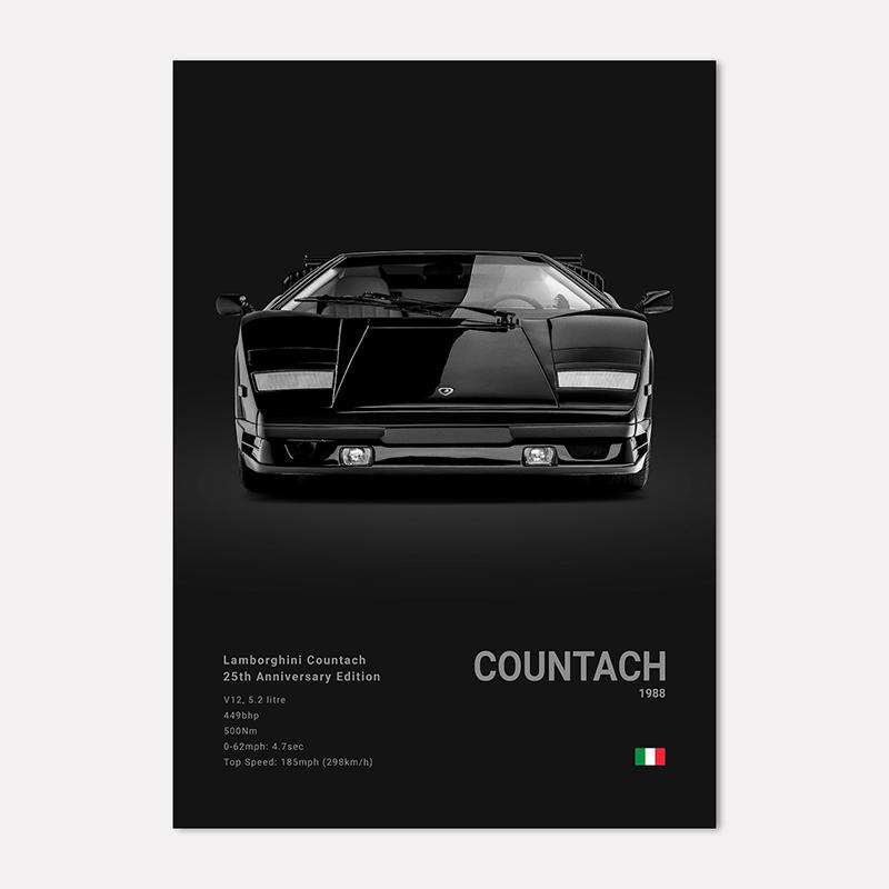 Famous Cars LP 640 Canvas Wall Art Print Poster Aventador URUS VENENO Decoration Mural Modern Home Decor Birthday Gift Unframed