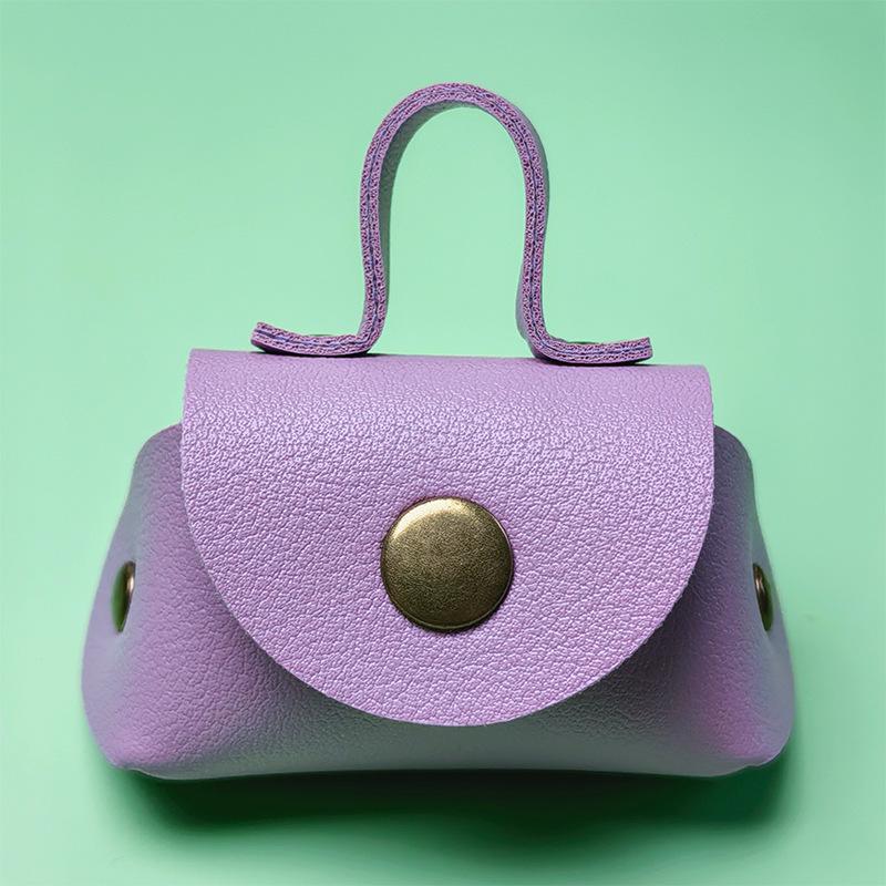 

Шикарный кожаный мини-кошелек и кулон-подвеска для ожерелья, чехол для наушников