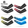 WEST BIKING Mangas para Ciclismo Tejido de Hielo Protector Solar Anti-UV Manga para Correr Ciclismo Deporte al Aire Libre Calentadores de Brazos para Ciclismo Hombres Mujeres