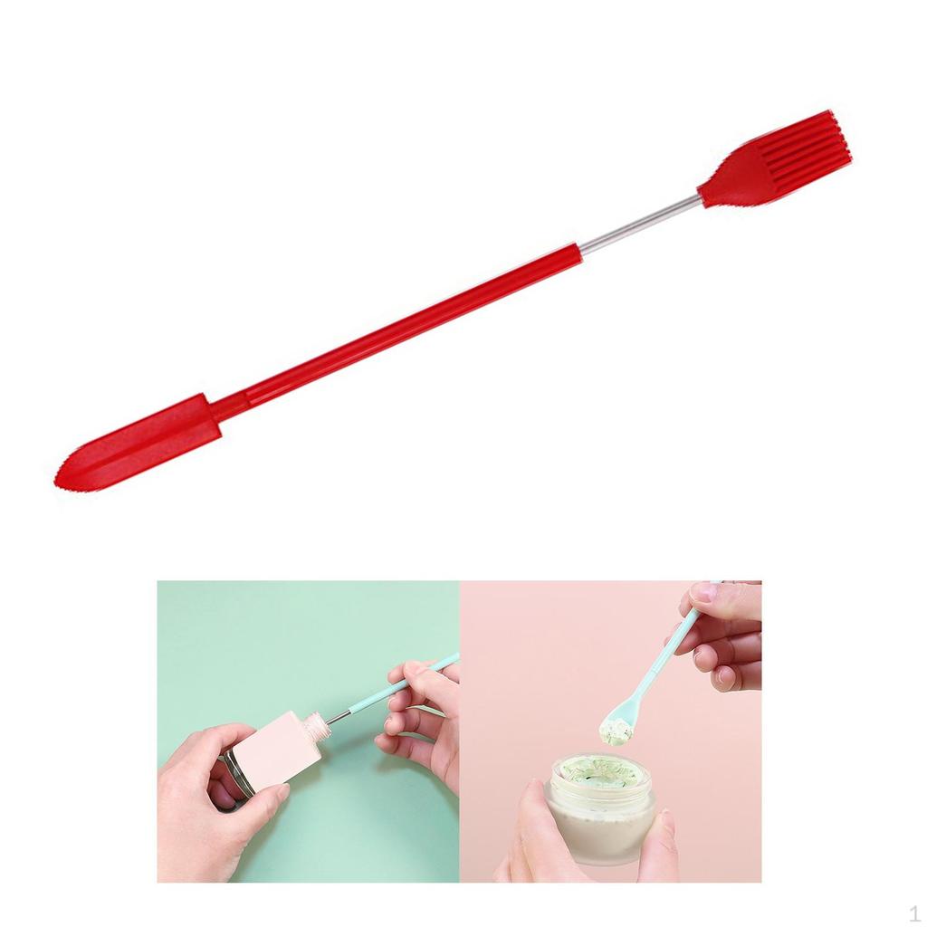 3 Pieces Double Ended Makeup Mini Spatulas Kitchen Tiny for Beauty Products