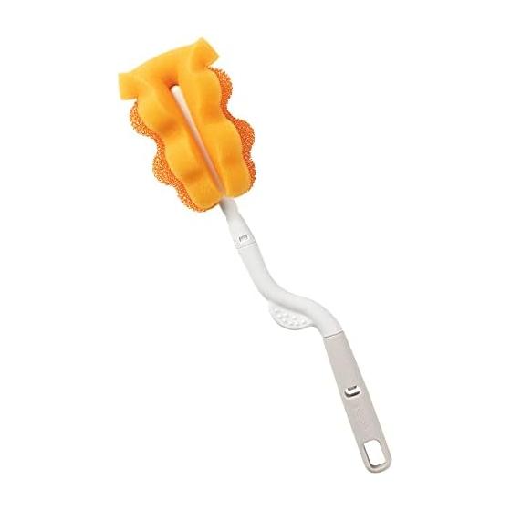 PIGEON Pigeon Slim Type Nipple Brush 2 Pieces + Pigeon Breast Milk Feeling Sponge Brush [Set Purchase]