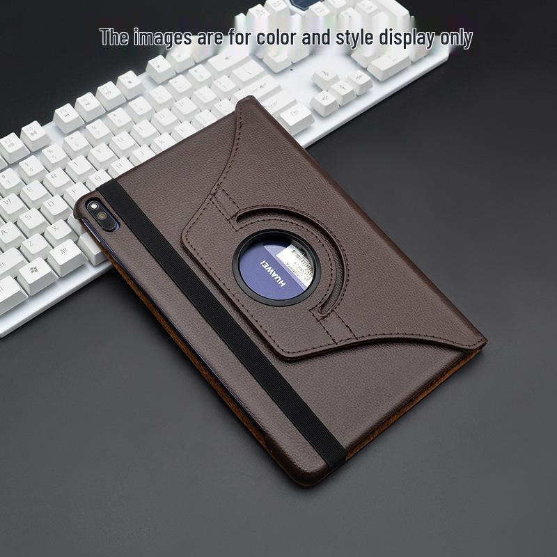 Honor Tablet V6/MatePad Pro Rotating Leather Case - Fits 10.4"/10.8" Models BAH3MRX-W09