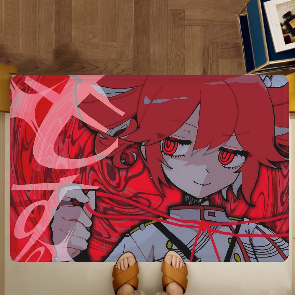 Vocaloid Teto Singer girl Floor Mat Rectangle Anti-slip Home Soft Badmat Front Door Indoor Outdoor Mat Hotel Decor Mat