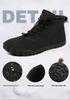 Men's and Women's Non-slip Five-finger Cotton Snow Boots with Thick Velvet Lining.