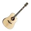 41-Inch Solid Spruce Rosewood Acoustic Folk Guitar - High-End Performance