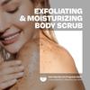 SalTherapy Salty Body Gently Deep Premium Korean Sea Salt Body Scrub Scrub, Exfoliating, Moisturizing, Cleansing, (Salty Coal, 300g)
