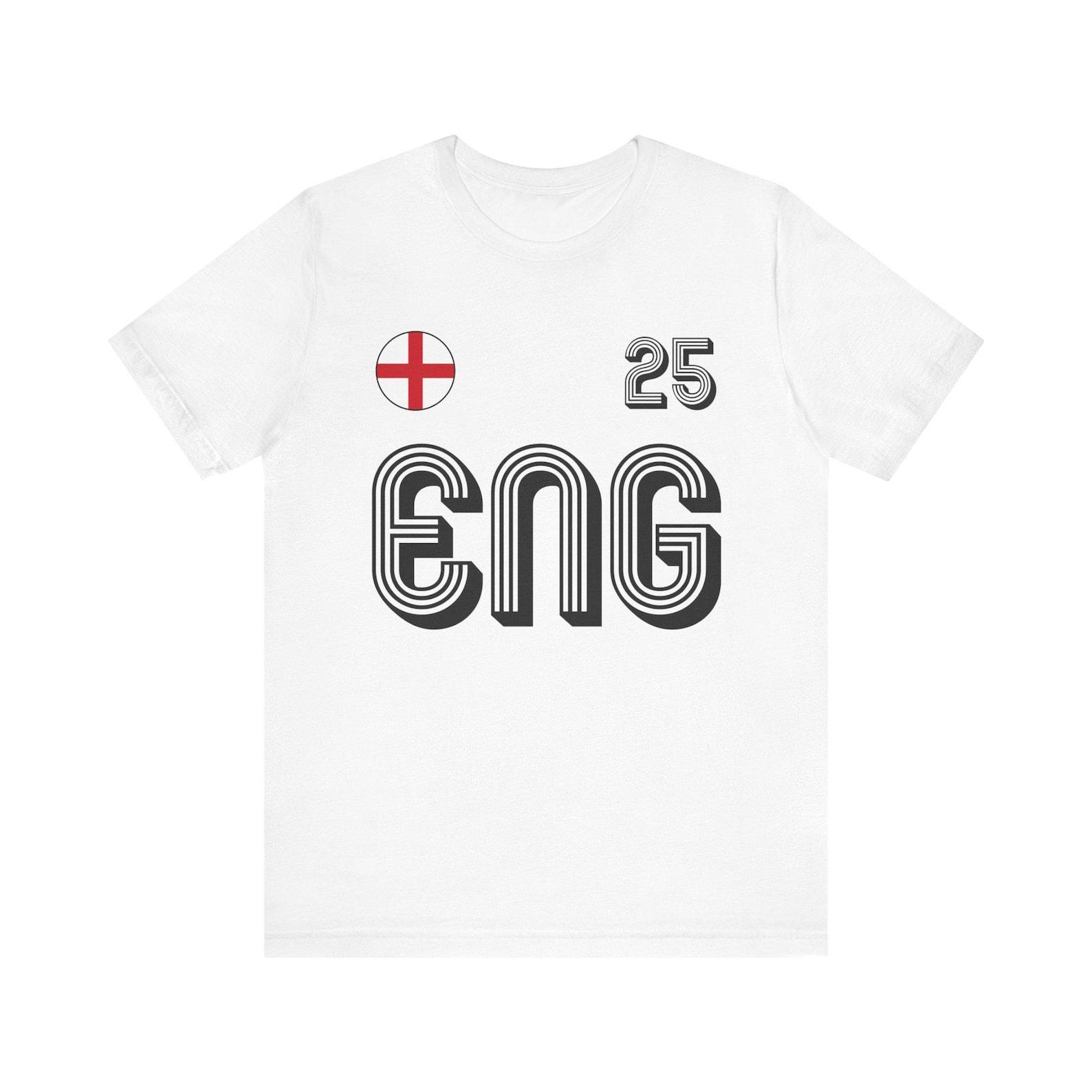 England Tee, England jersey, England football, Personalized number, England gift, World cup shirt, England Shirt M
