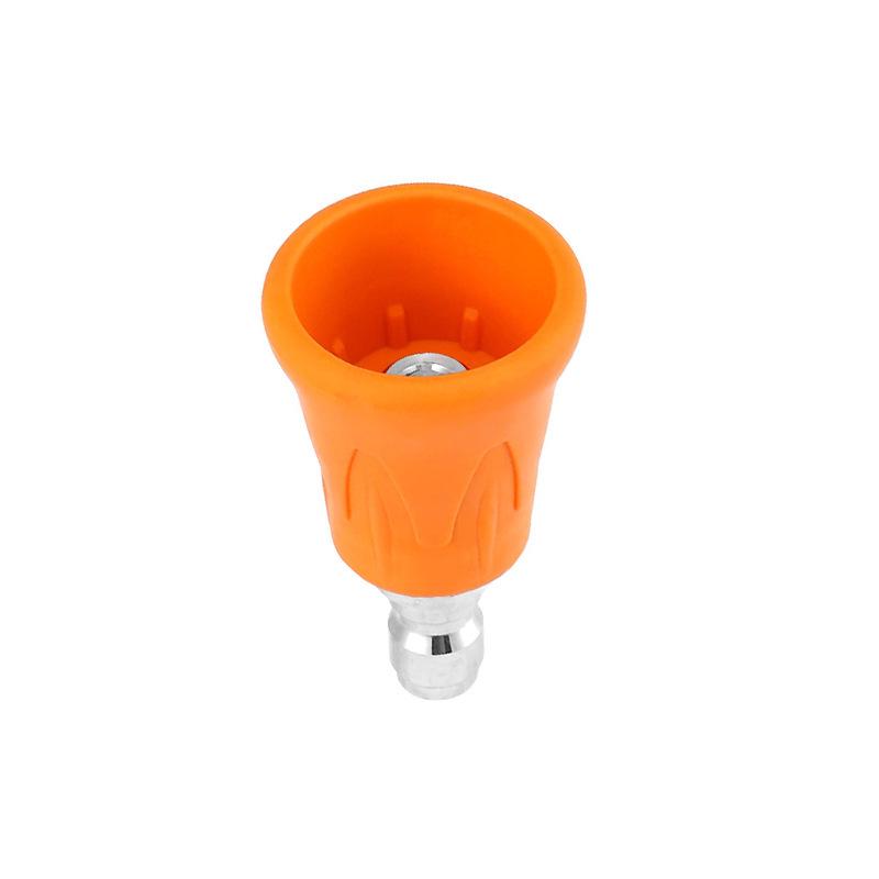 Car Washer: Quick-Connect, Color-Coded, Splash-Proof Nozzle with Soft Rubber Sleeve