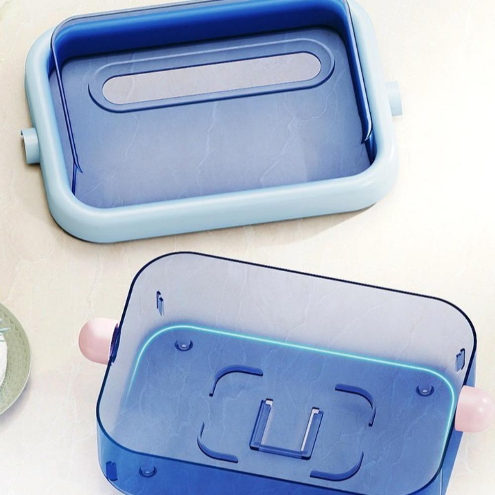 Large Capacity Tissue Storage Box Plastic Tissue Holder Modern Napkin Holder  Bathroom